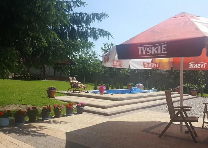 דירה Cudowny Zakatek Z Ogrodem I Basenem *